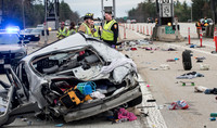 BFD NHSP Fatal Toll Booth Crash