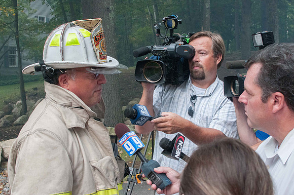 Bedford Chief Wiggin brefs the media