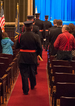 Concord Fire Honor Guard Retire Colors