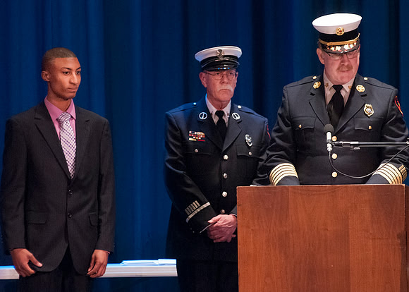 Jonathan Dorsey Presented Helping Hand Award