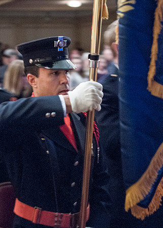Concord Fire Honot Guard Presenting Colors