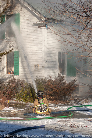 MFD Battles Fire In Frigid Tems