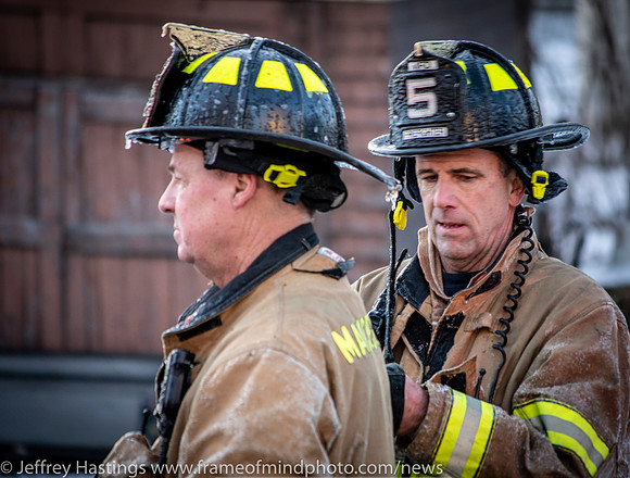 MFD Battles Fire In Frigid Tems