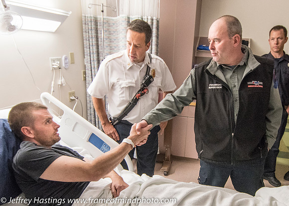 Victim Thanks MFD and AMR For Rescue