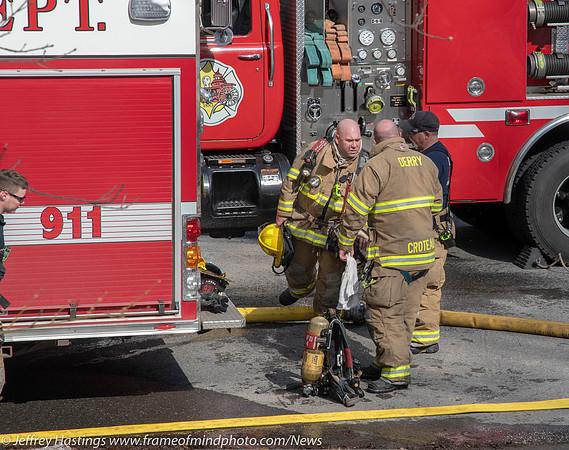 DFD Respond To Basement Fire