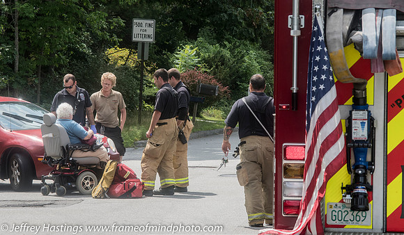 MFD E10 - AMR Respond To Wheel Chair Accident