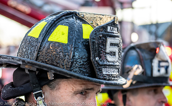 MFD Battles Fire In Frigid Tems
