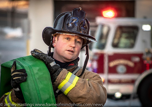 MFD Battles Fire In Frigid Tems