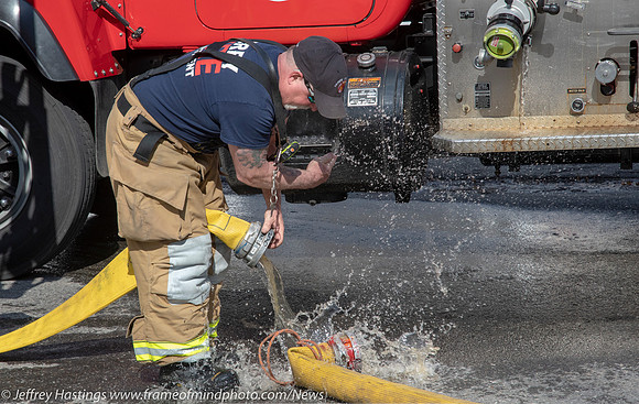 DFD Respond To Basement Fire