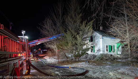 MFD Battles Fire In Frigid Tems