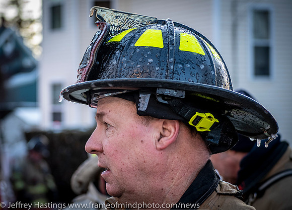 MFD Battles Fire In Frigid Tems