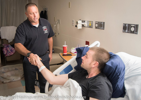 Victim Thanks MFD and AMR For Rescue