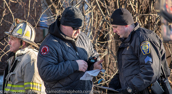 MFD Battles Fire In Frigid Tems