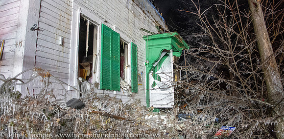 MFD Battles Fire In Frigid Tems