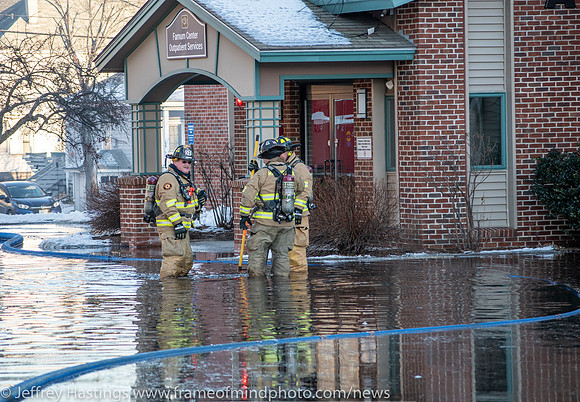 MFD Battles Fire In Frigid Tems
