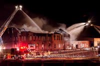 Lawerence 6 Alarm Mill Fire