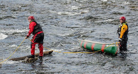 MFD INC Water Rescue - Merrimack River-9465