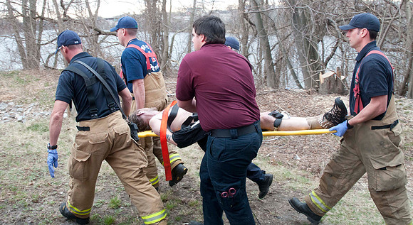 MFD Drowning Merrimack River-9